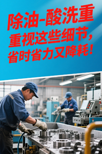 除油、酸洗重视这些细节，省时省力又降耗！